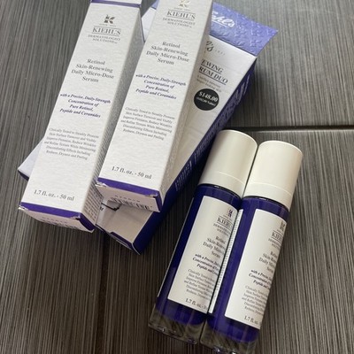 Kiehl's Since 1851  Renewing daily micro-dose serum duo 50ml x 2(full size)