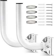 2 Pack Universal Wireless Bridge Bracket Mount, J Pole and Wall-Mounted