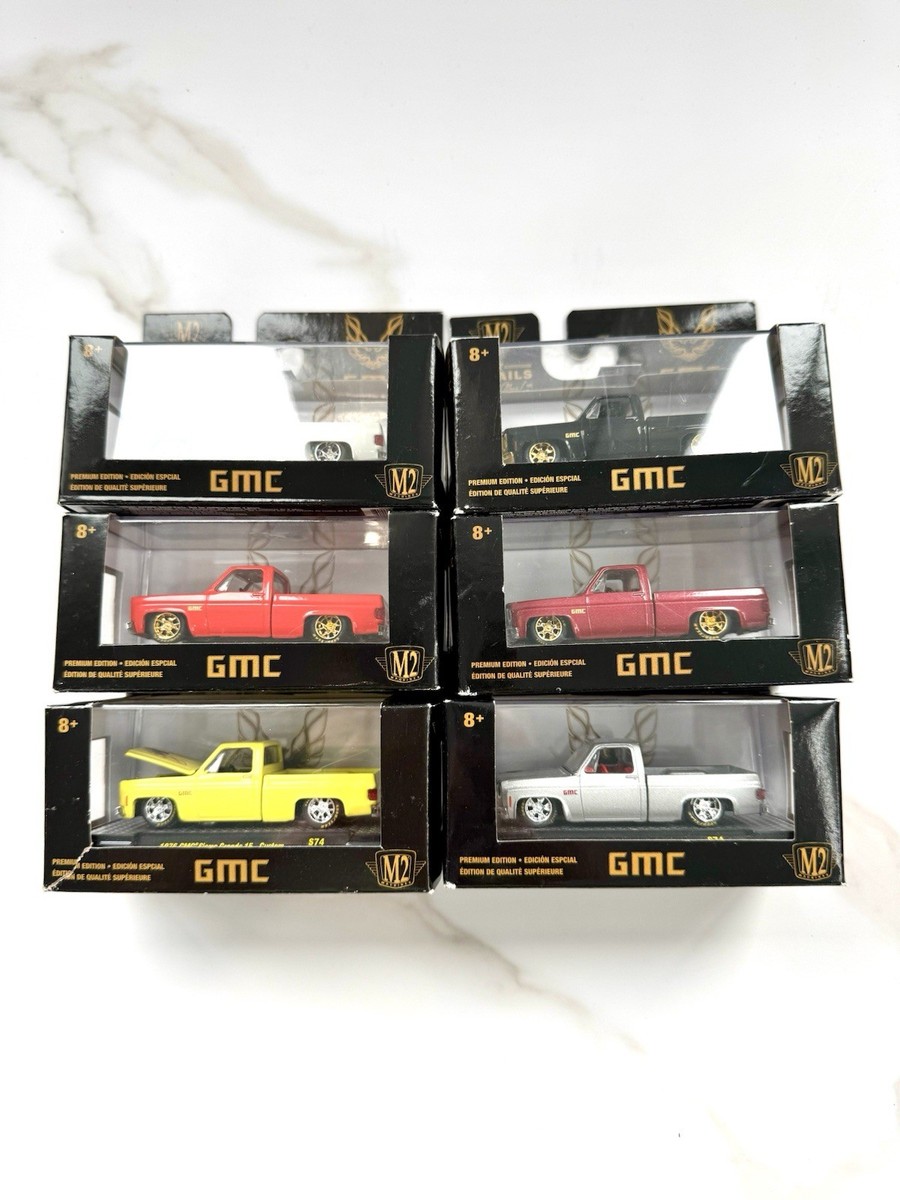 M2 Machines 1976 GMC Sierra Trans Am Tribute Set of 6 With CHASE