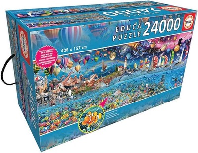 Educa Borras Life, The Greatest 24,000 Piece Puzzle