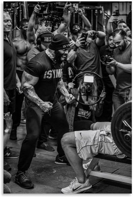 CT Fletcher Portrait Poster Unframed 24x36 Fitness Wall Art Print