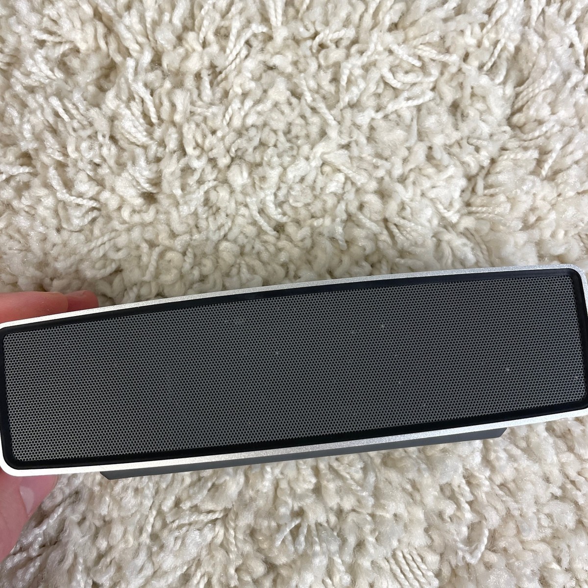 Bose SoundLink Mini I 1 Portable Bluetooth Speaker - Silver Tested