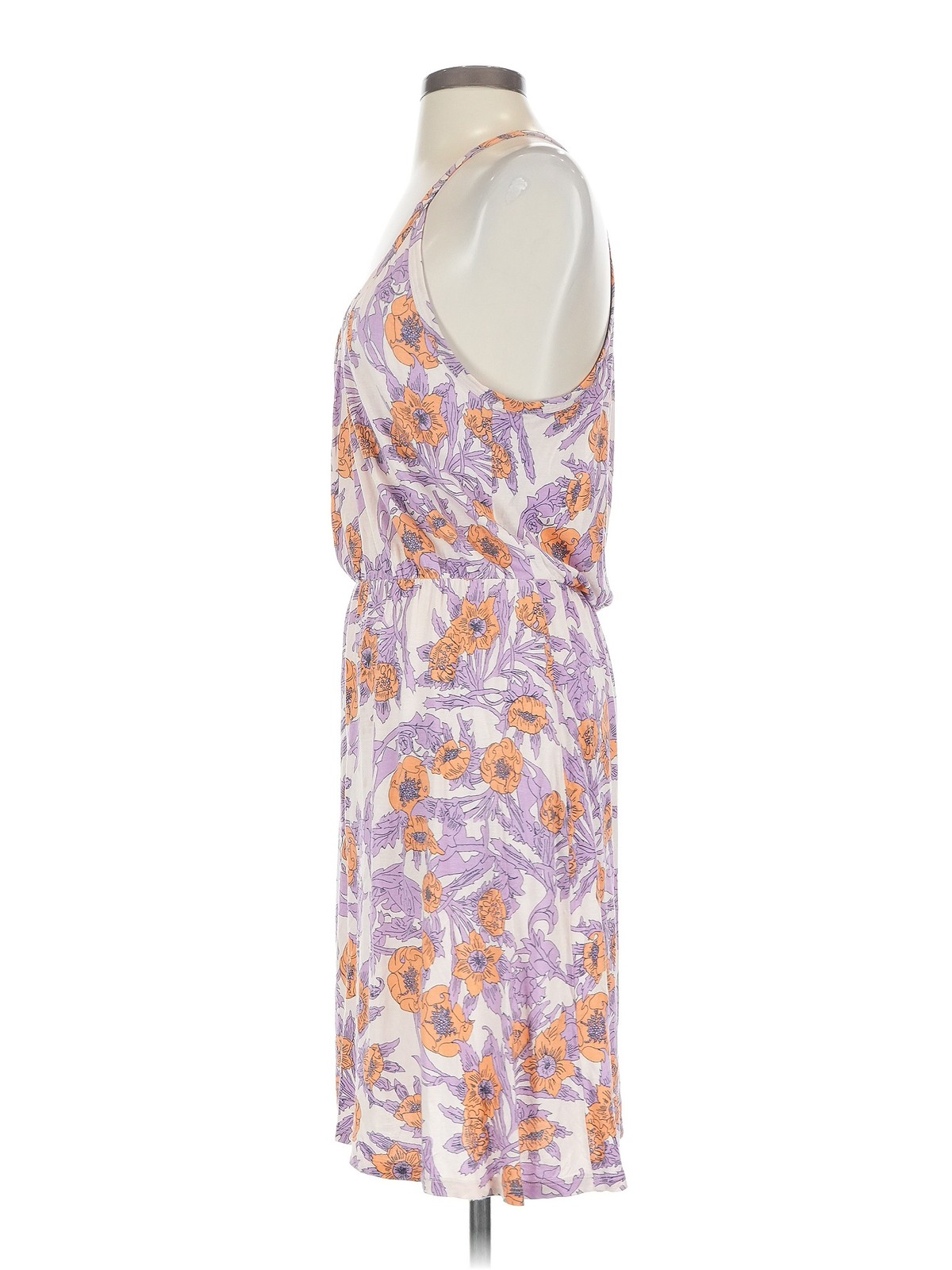 H&M Women Purple Casual Dress S thumbnail 4