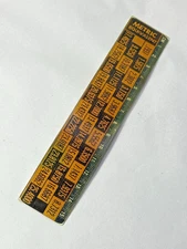 Vintage Lenticular 6" Ruler Decimal Fraction  To Metric Timken Bearing Logo