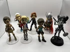 Funko Rock Candy Harley Quinn Lara Croft Wonder Woman Spider Gwen Thor Used