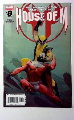 House of M #8 (2005) Marvel Comics Wolverine 1st Print Comic Book