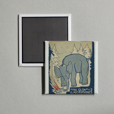 The Microphones - The Glow, Pt. 2 Album Cover Locker Fridge Magnet