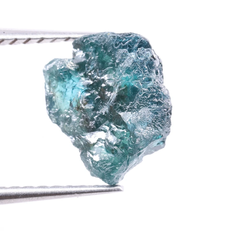 Diamante grezzo naturale non tagliato diamante grezzo blu 2,87 ct diamante sf... - Immagine 2 di 4