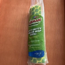 Libman Gritty Roller Mop Refill Tear Resistant Cleaning Pads Lift Dirt Away