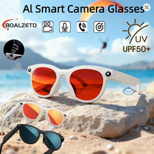 Occhiali da sole AI Smart Glasses Telecamera HD + Bluetooth +Traduzione + Musica