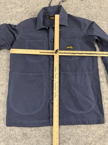 Stan Ray Coverall Jacket Mens XS Small Barn Work Coat Button Up Shirt Twill N87 image 7