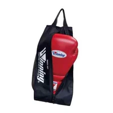 Winning Boxing Glove Bag Black Foldable Compact polyester NEW W-90