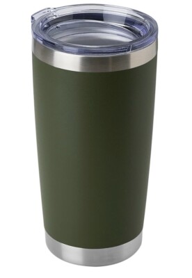 CAMPING TUMBLER, PERSONALIZED LASER ENGRAVED STAINLESS STEEL TUMBLER