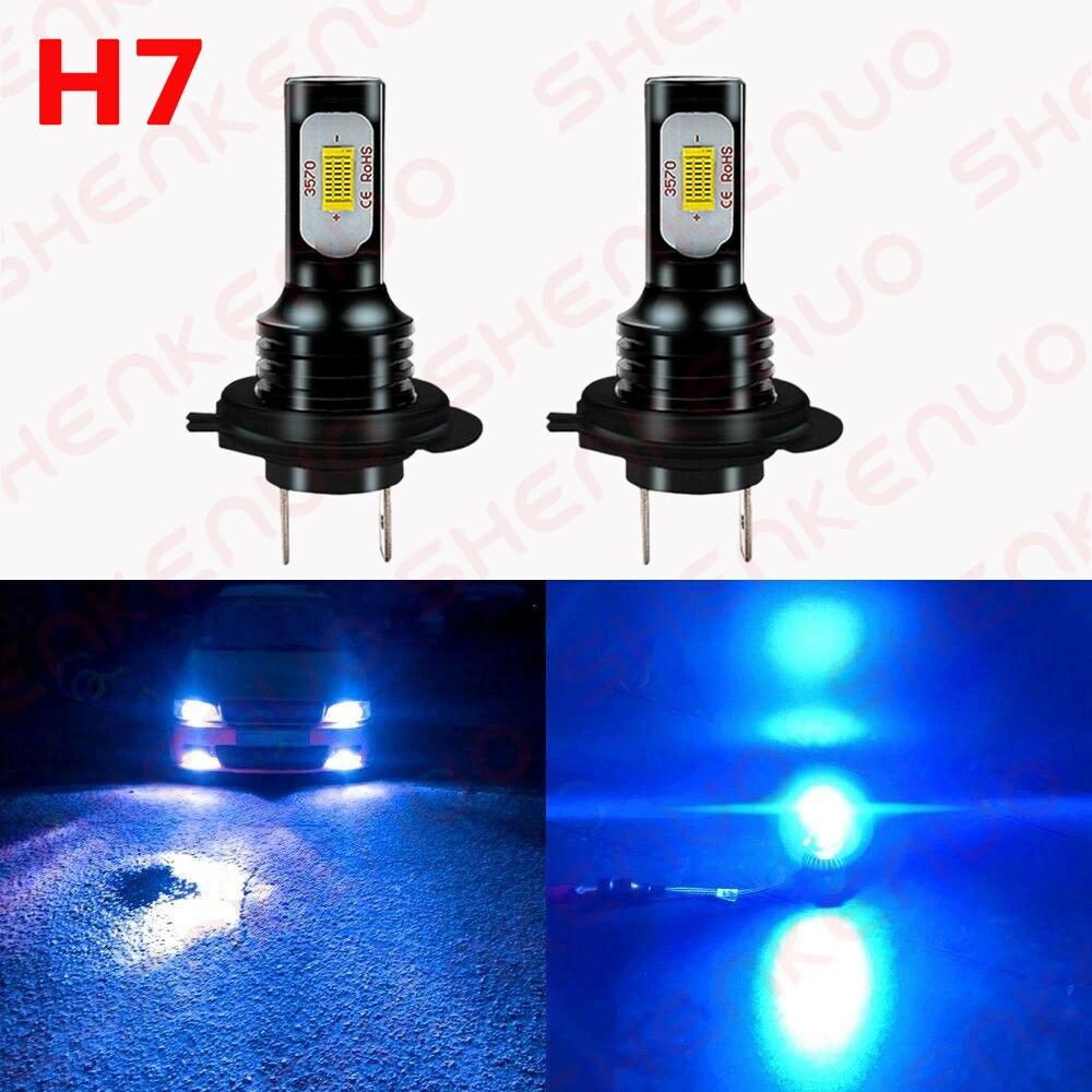 Blue h7 headlight bulbs outlet