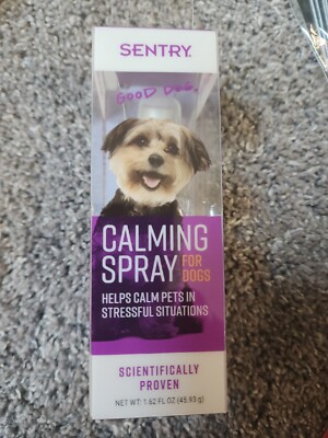 Sentry Calming Spray for Dogs 1.62oz NEW