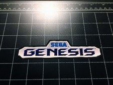 Sega Genesis video game system logo vinyl decal sticker 1990s Sonic the Hedgehog