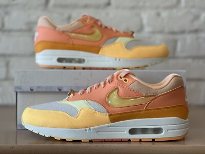 Nike Air Max 1 SP Puerto Rico Orange Frost/Citron Pulse Men Size 10.5 FD6955-800