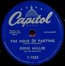 Eddie Miller The Hour of Parting / WHo Me 78 PLAY GRADED Fully Tested