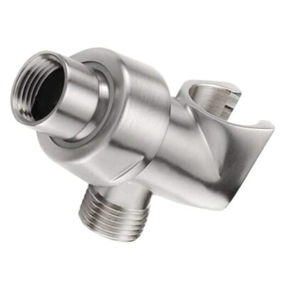 All Metal Shower Head Holder for Hand Held Showerheads | Brushed Nickel