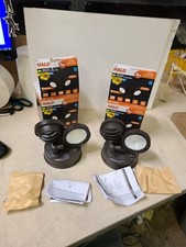Lot Of 2 Halo Tgs Series Switch Hardwired Led Bronze Floodlight Lot Of 2 Halo Tgs Series Switch Hardwired Led Bronze Floodlight