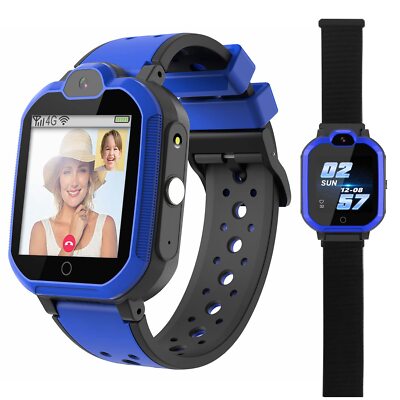 4G GPS Kinder Smartwatch Telefon Handy Uhr für Kind mit Anti-Verlorener GPS W...