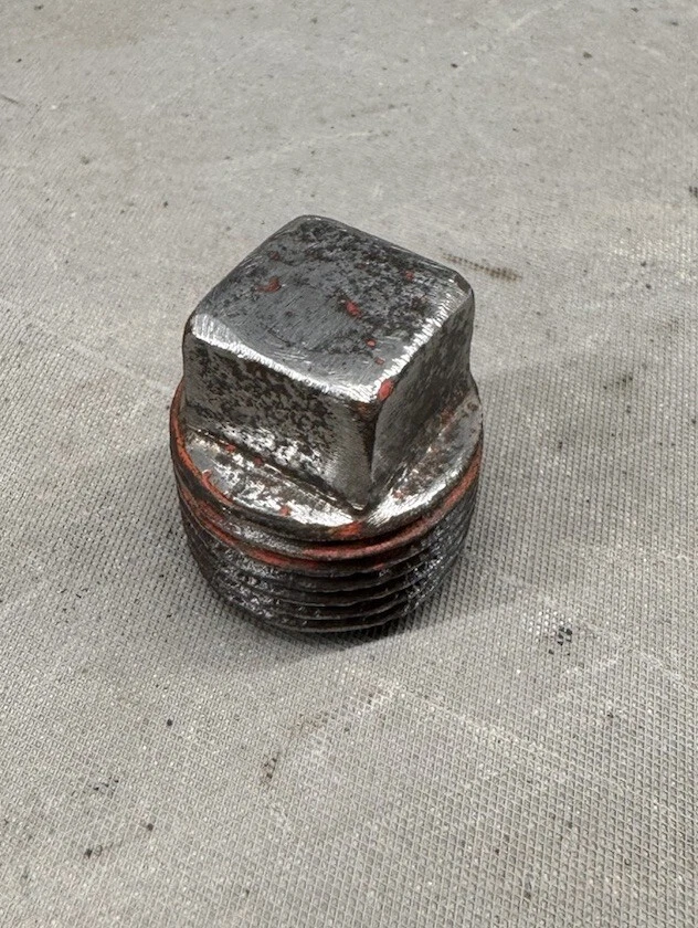 Chevy Corvette BelAir Impala 1955-1996 bloque de motor tapón de drenaje Corvette V8 SBC Foto 3 de 4