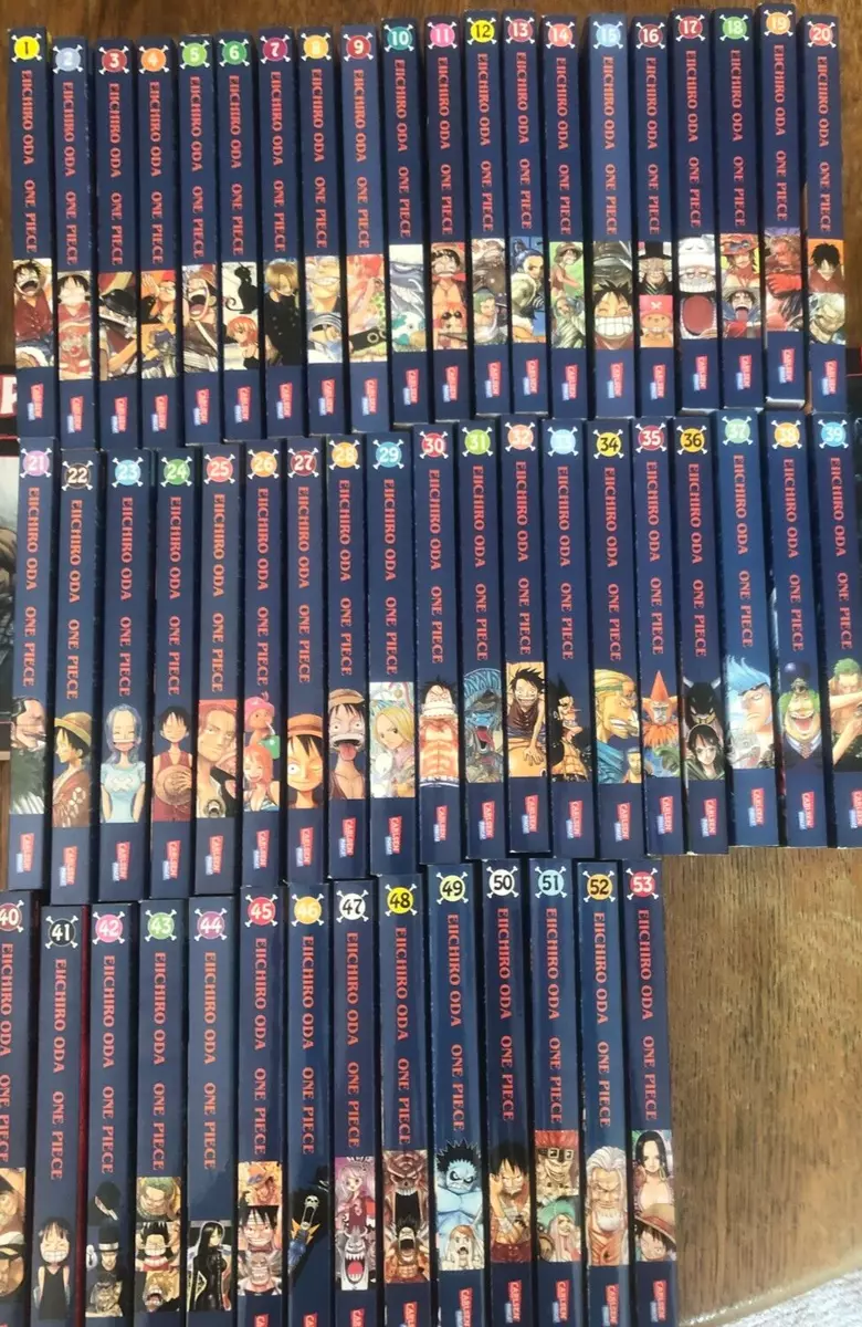 One Piece Manga Deutsch Alle Bände One Piece Manga Sammlung Deutsch Band 1 - 53 | eBay