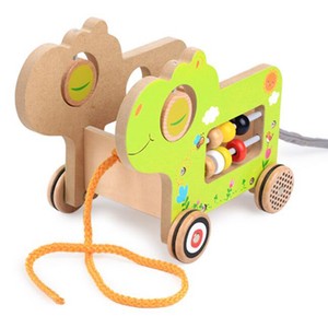 baby push along walker wooden