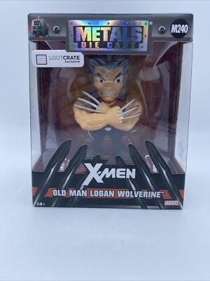 Jada Metals DieCast X-MEN Old Man Logan Wolverine Marvel LootCrate Exclusive New