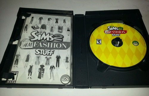Electronic Arts The Sims 2 H&M Fashion Stuff "NEAR MINT DISC" Complete - Picture 2 of 3