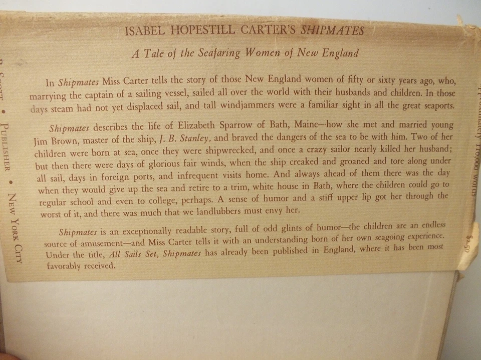 Shipmates: A Tale of the Seafaring Women of New England  - Image 2 of 3