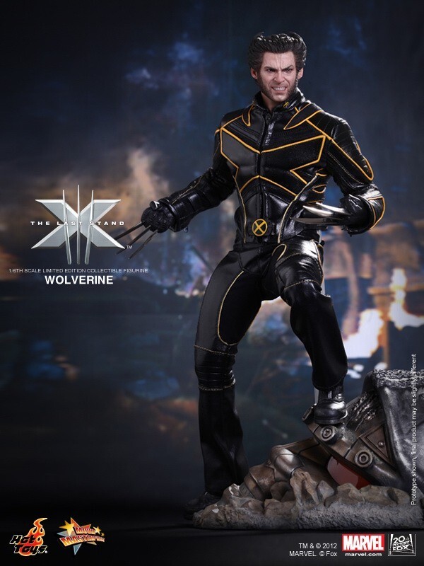 未使用 The Last Stand Wolverine X-MEN 1/6 HOT TOYS MMS187 X-Men: The Last Stand Wolverine 1/6 Action Figure