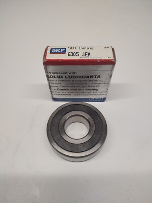 SKF 6305 25X62X17 With COBRA Solid Lubricant, Dry, Graphite Based Lube By UTZ