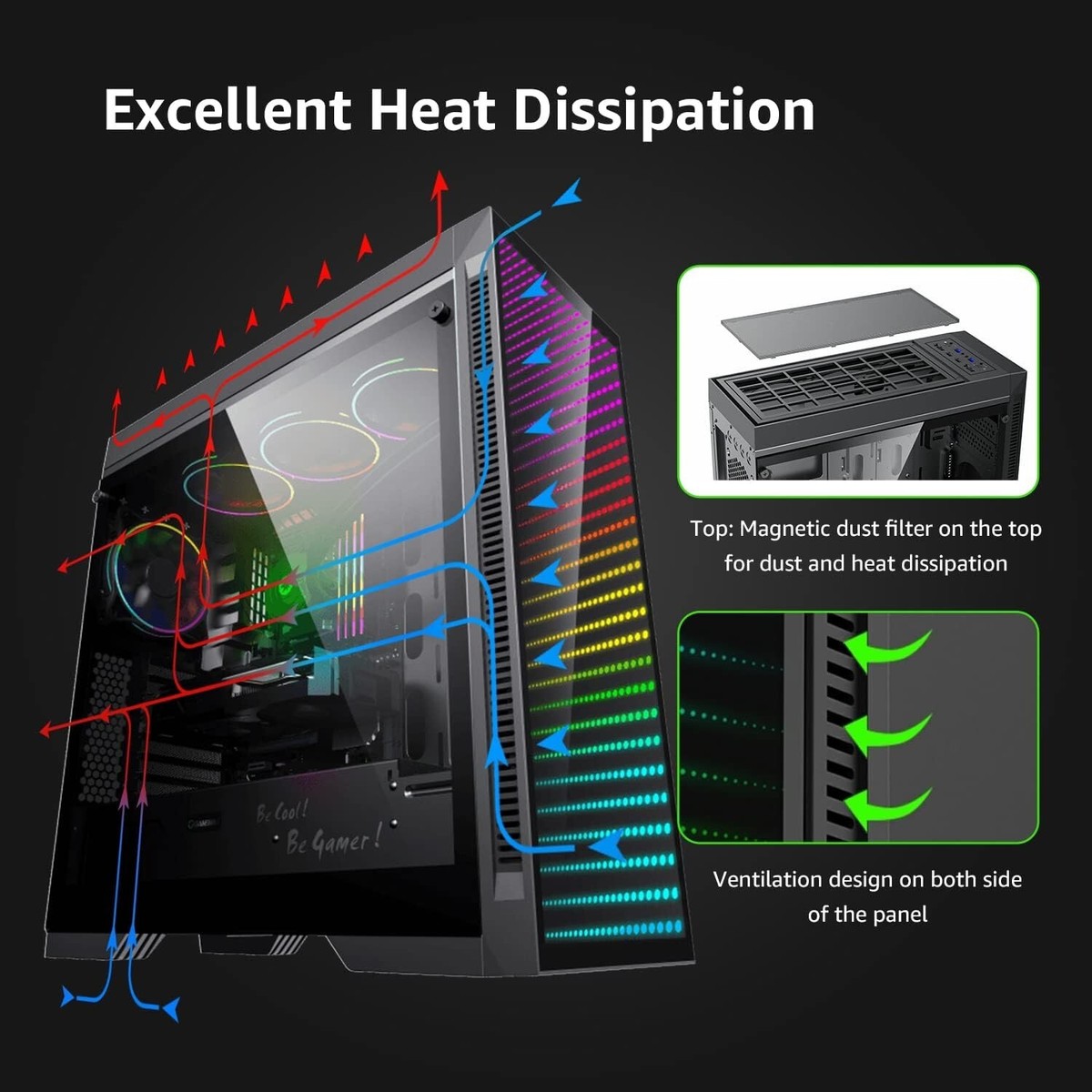 Custom Built Gaming PC RTX 4070 RYZEN 9 5900X 64GB RAM 1TB SSD