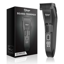 Adjustable Cordless Men's Beard Trimmer Professional 20-Level Length