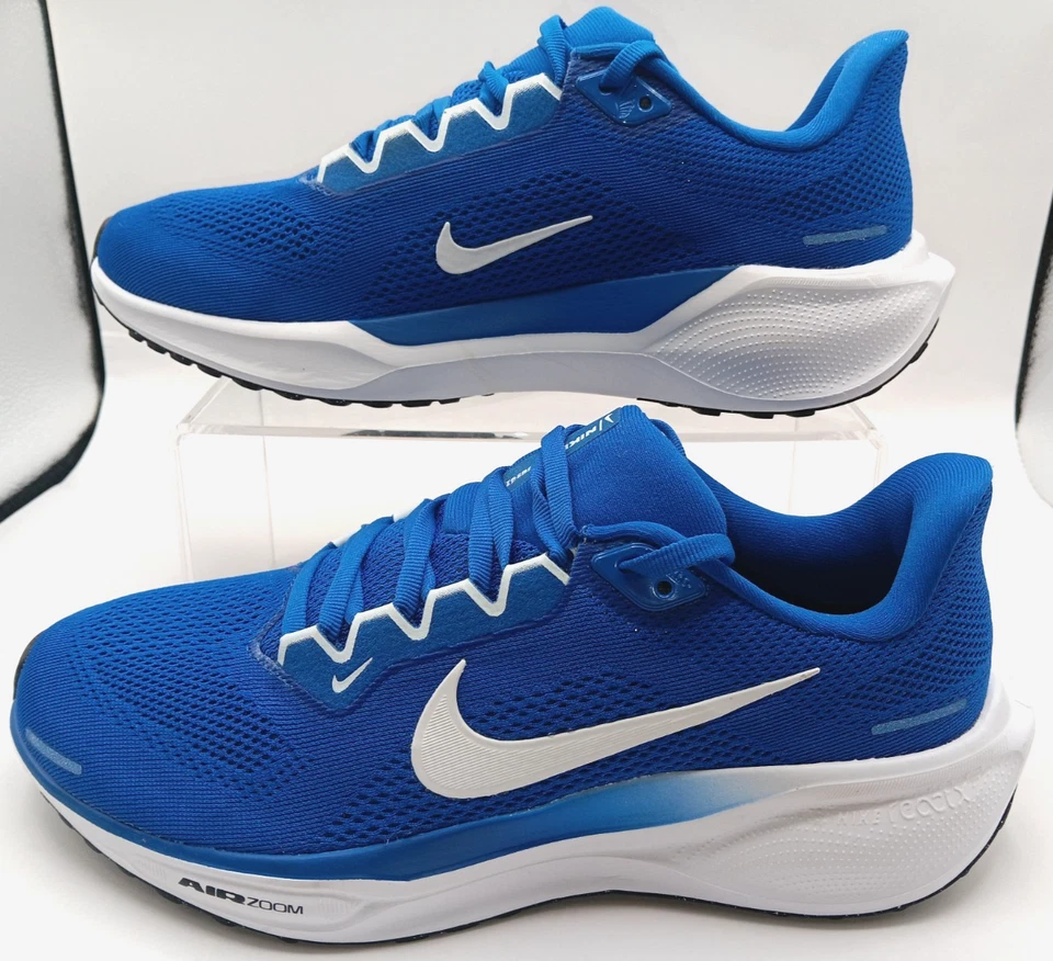Nike Air Zoom Pegasus 41 TB Blue White Women's Running Shoes Size 9.5 NEW - Image 2 of 4