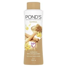 Ponds Sandal Radiance Talc 300 gram free shipping