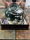 Philadelphia Eagles Signed AJ Brown mini Helmet Beckett Authenticated W/case