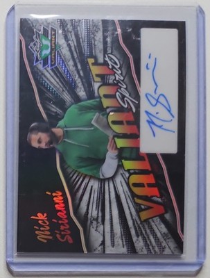 2025 LEAF VALIANT SPIRIT 1/1 AUTO NICK SIRIANNI COACH PHILADELPHIA EAGLES MINT 