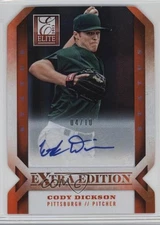 2013 Panini Elite Extra Edition 4/10 Cody Dickson #34 Auto n1u