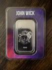 1 oz Fine Silver - John Wick 0.999 2024 Pure Silver Bullion Bar - in TEP - RARE