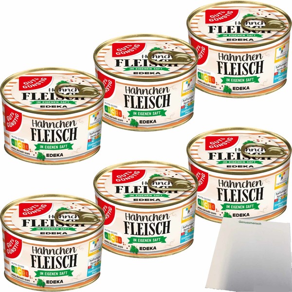 G&G HäHnchenfleisch Im Eigenen Saft 6Er Pack 6X300G Dose Usy Block-image