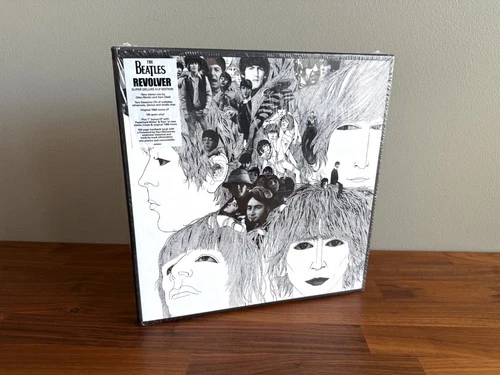 The Beatles Revolver Super Deluxe 4 LP Vinyl Box Set with Book 2022 Shrink