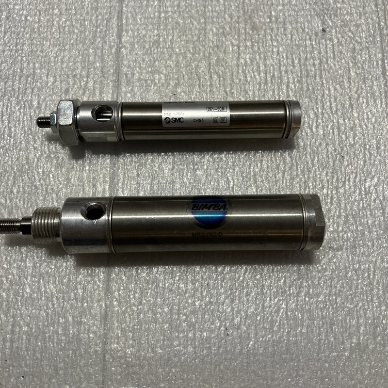 Lot Of 2 . 1 Bimba Mrs-092-d , SMC Ncmb075-200c 