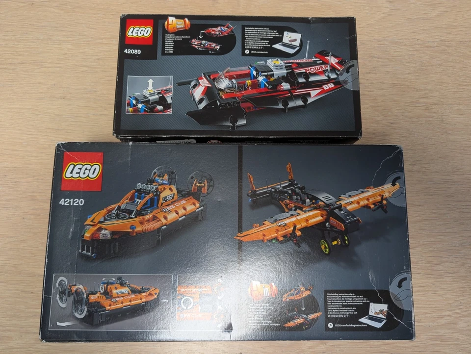 Lego Technic 42120 et 42089 - NEUF - Photo 2/2