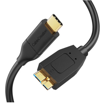 USB C auf Micro B Kabel 1,2M Schwarz USB 3.1 Typ C USB 3.