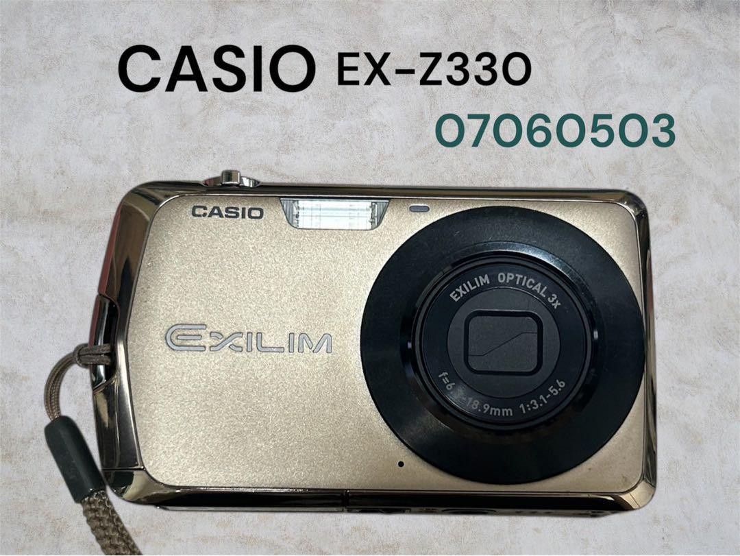 Near Mint CASIO Exilim EX-Z330 Blue Compact Digital Camera
