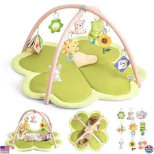 Four-Leaf Clover Baby Play Mat Activity Gym - Ideal for Babies and Toddlers!