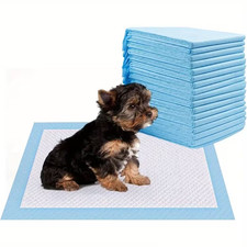 100ct Dog Puppy Pee Pads 23.6x23.6 Leak-Proof Quick Dry Potty Training Pads