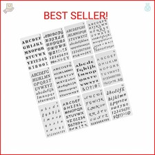 Mr. Pen- Letter Stencils, 12 Pack, 4 x 7 Inch, Alphabet Stencils Letters and Num